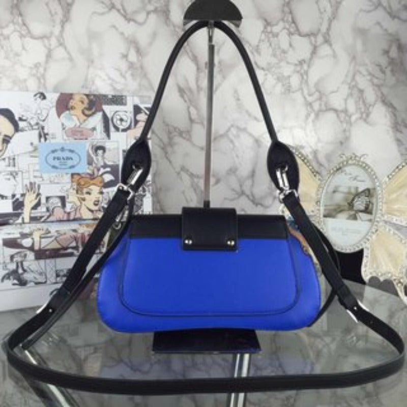 Sidonie Shoulder Bag Blue/Black New