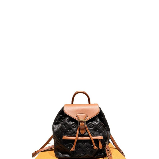 Montsouris  Backpack Black/Brown New