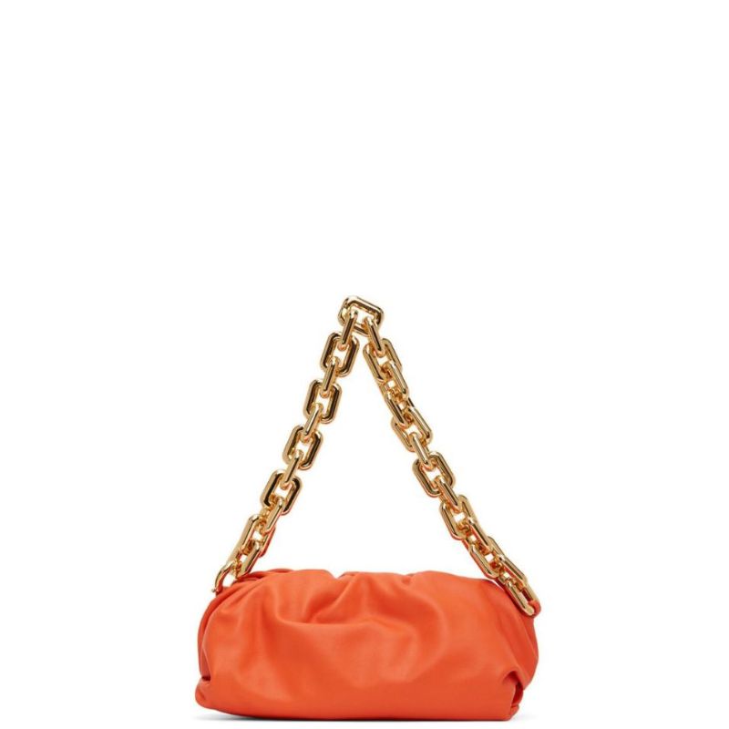 Chain Pouch Bag Orange