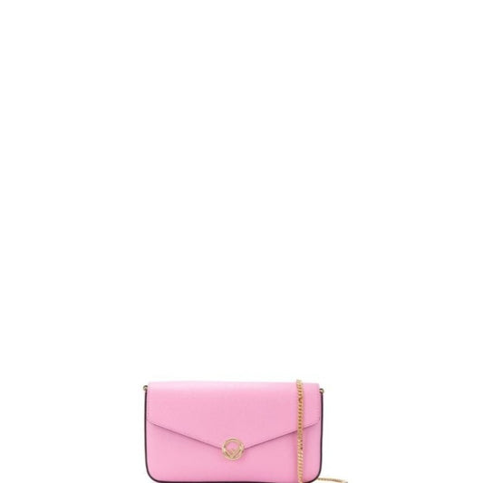 Wallet On Chain With Pouches Pink