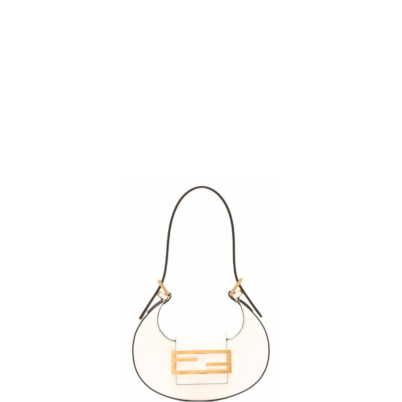Cookie Mini Hobo Bag White