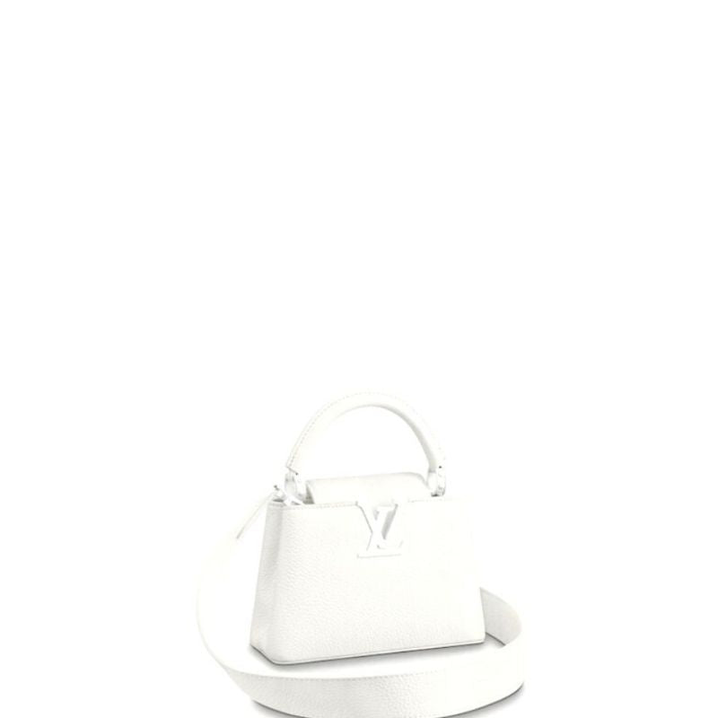 Capucines Mini Handbag White