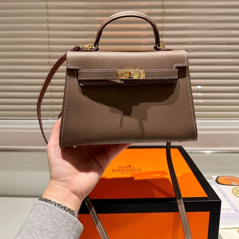 Kelly Mini Handbag Brown