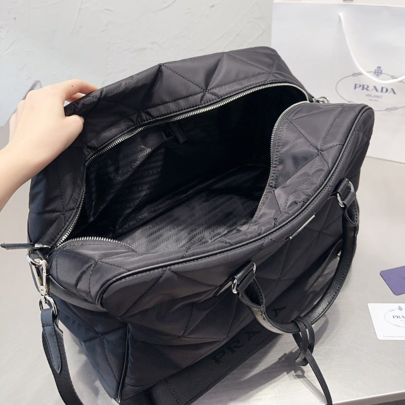 Re-Nylon Weekender Bag Black