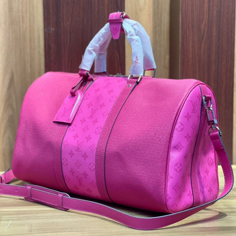 Keepall 45 Taigarama Rose Pink Weekend/Travel Bag