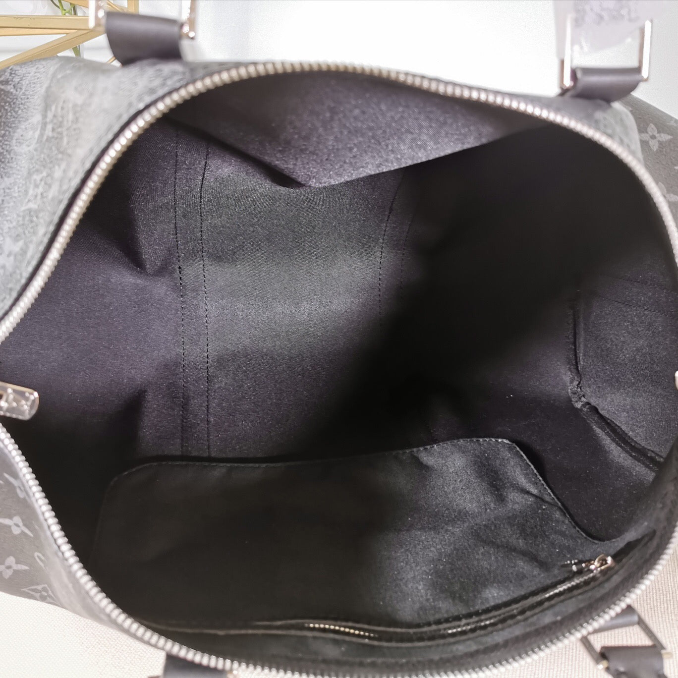 Monogram Travel Bag Black