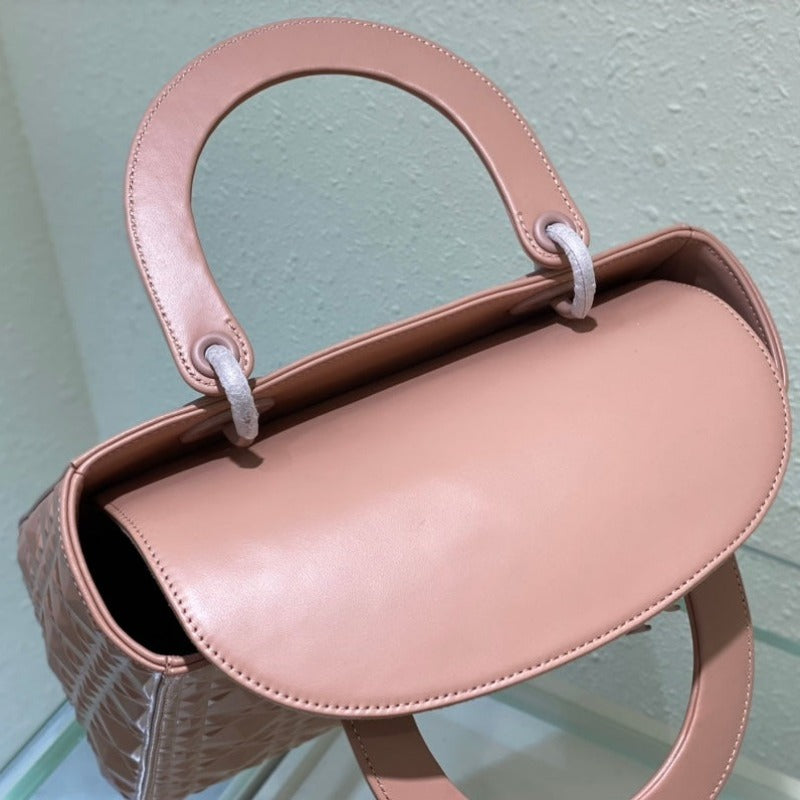 Lady Handbag Pink Beige