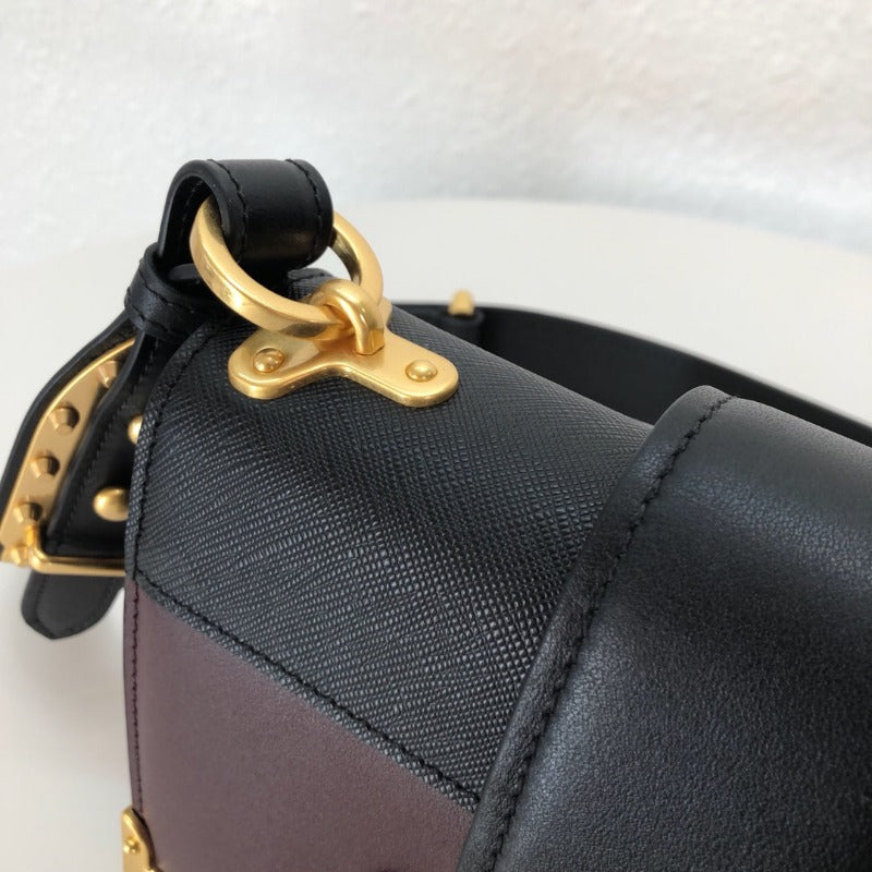 Cahier Leather Bag Marsala