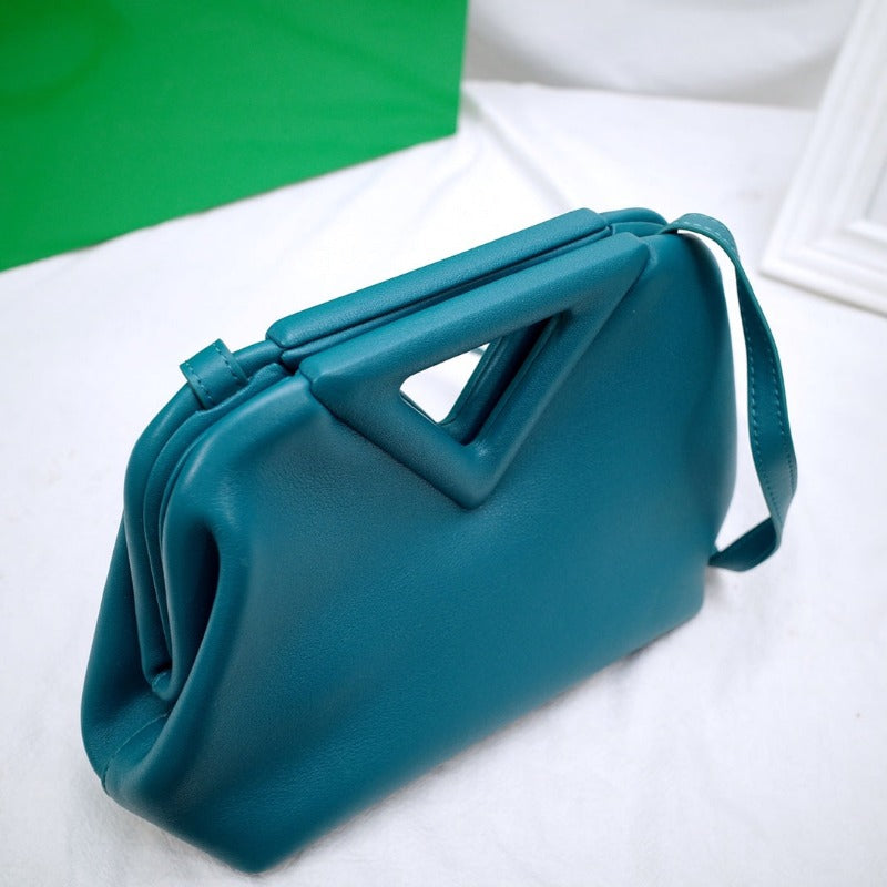 Triangle Shoulder Bag Turquoise