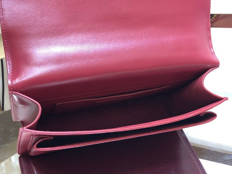 Sunset Top Handle Bag Red