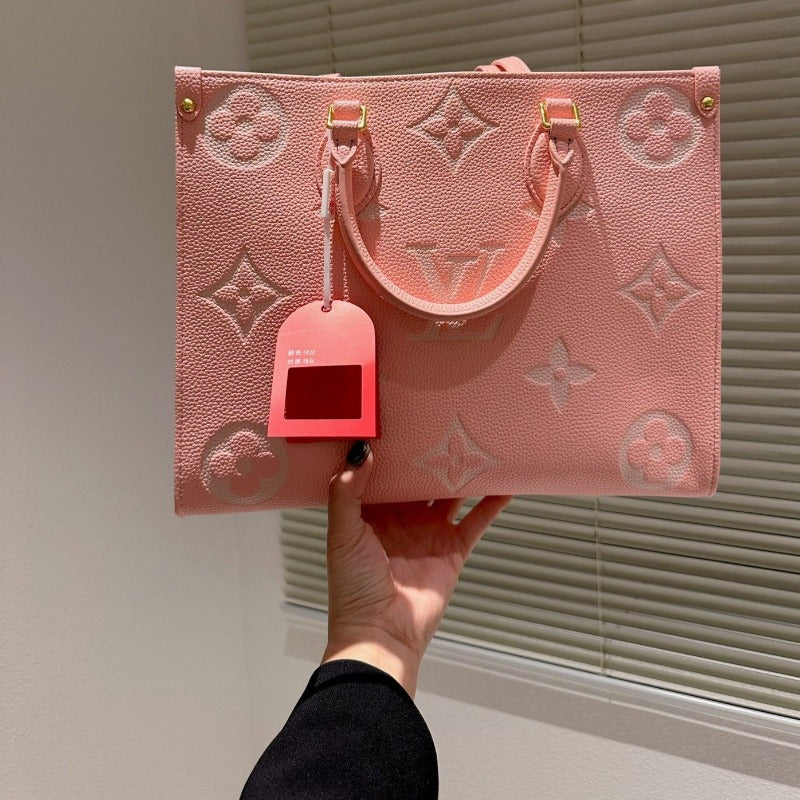Onthego Monogram Bag Pink