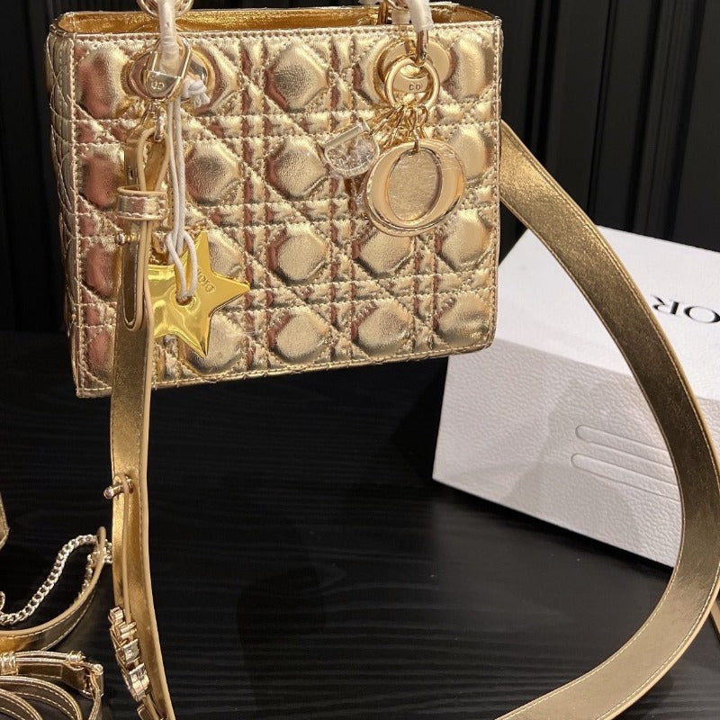 Lady Handbag Gold